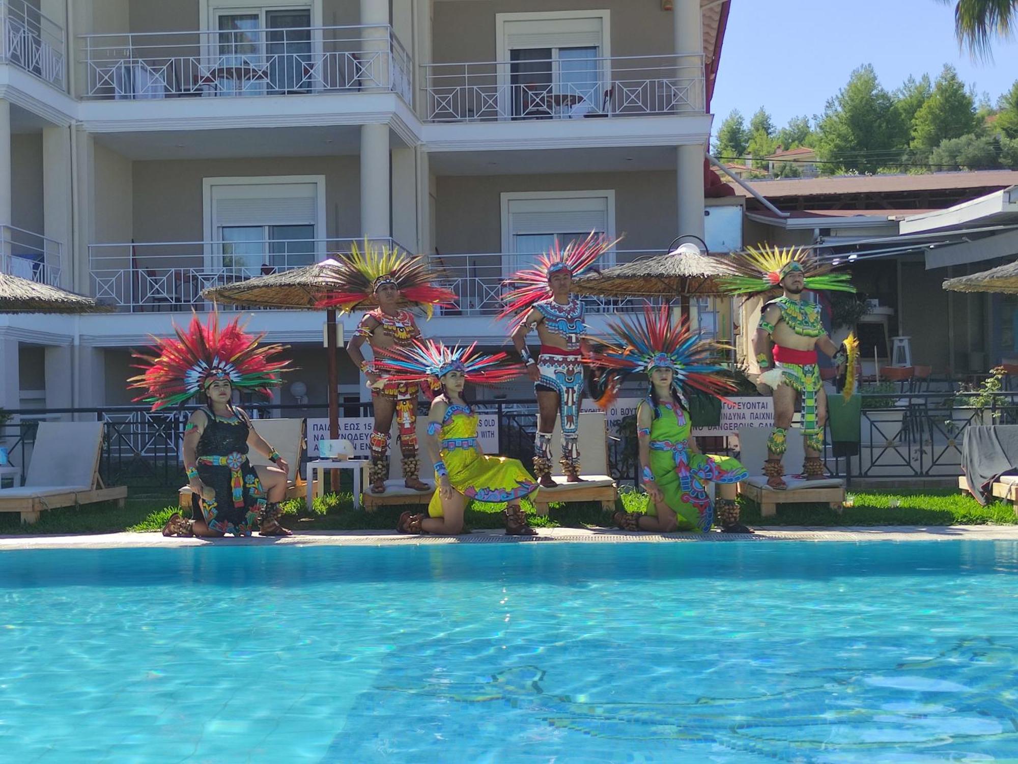 Golden Residence Family Resort Пефкохорі Екстер'єр фото
